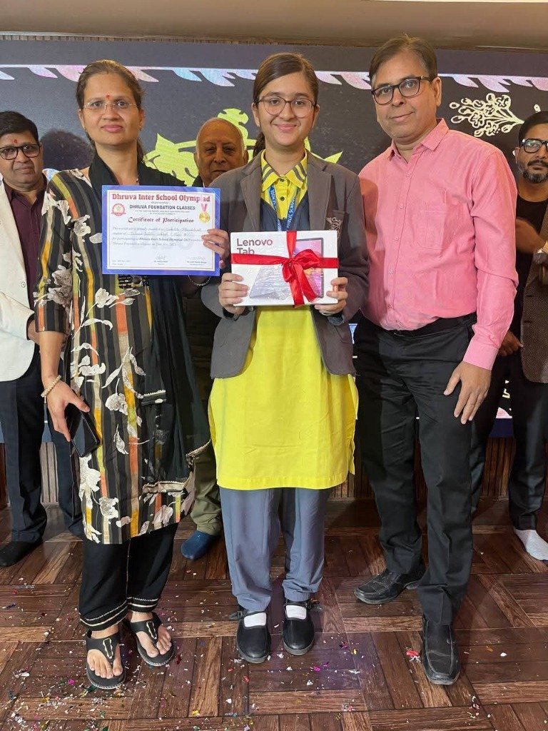 Lenovo Tablet Winner Celebrating with Proud Parents